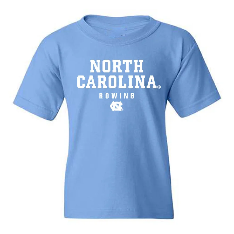 UNC - NCAA Women's Rowing : Lindsey Troftgruben - Classic Shersey Youth T-Shirt-- Ribbed Striped Patterned UNC - NCAA Women's Rowing : Lindsey Troftgruben - Classic Shersey Youth T-Shirt-- Ribbed Striped Patterned