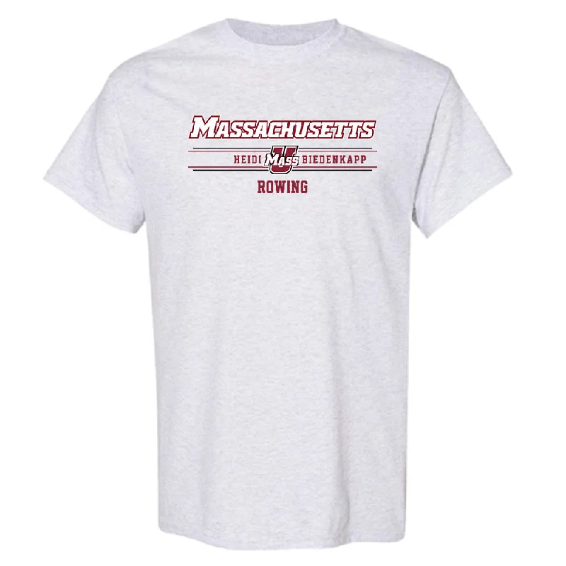 UMass - NCAA Women's Rowing : Heidi Biedenkapp - Classic Fashion Shersey T-Shirt-- Anti-Pilling Machine Wash Handmade UMass - NCAA Women's Rowing : Heidi Biedenkapp - Classic Fashion Shersey T-Shirt-- Anti-Pilling Machine Wash Handmade