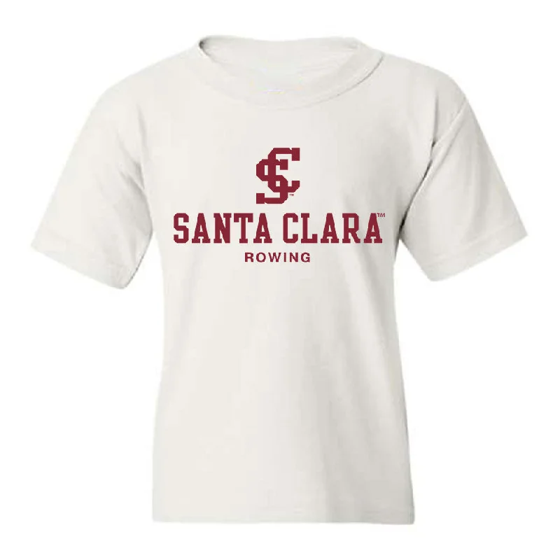 SCU - NCAA Women's Rowing : Maia Murphy - Youth T-Shirt-- Lace Blend Ribbed Blend Corduroy Blend SCU - NCAA Women's Rowing : Maia Murphy - Youth T-Shirt-- Lace Blend Ribbed Blend Corduroy Blend