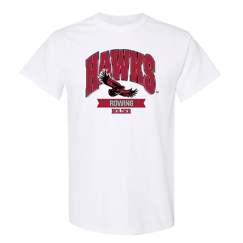 St. Joe's - NCAA Women's Rowing : Evie Holder - Classic Fashion Shersey T-Shirt-- Zippered Front Buttoned Front Snap Front St. Joe's - NCAA Women's Rowing : Evie Holder - Classic Fashion Shersey T-Shirt-- Zippered Front Buttoned Front Snap Front