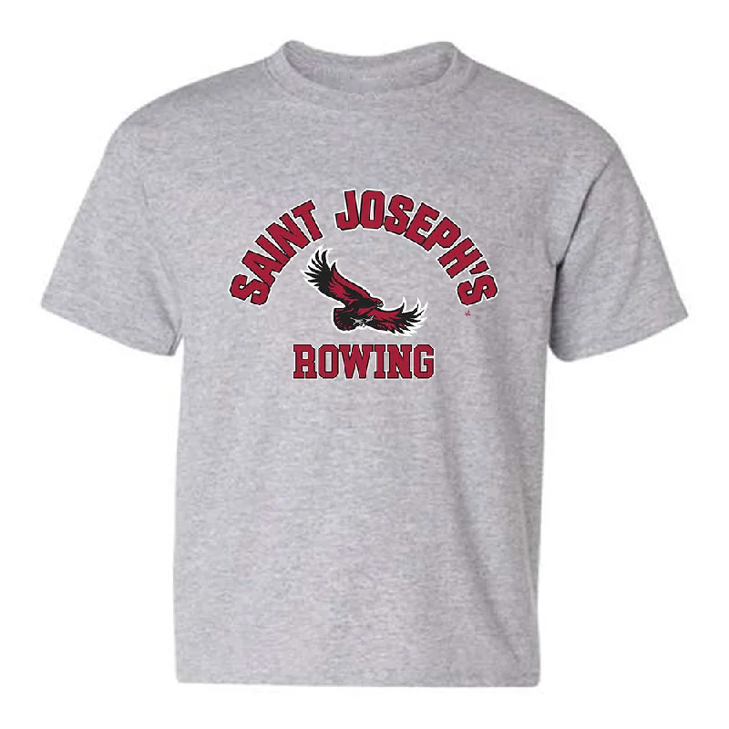 St. Joe's - NCAA Women's Rowing : Evie Holder - Classic Shersey Youth T-Shirt-- Lace Blend Ribbed Blend Corduroy Blend St. Joe's - NCAA Women's Rowing : Evie Holder - Classic Shersey Youth T-Shirt-- Lace Blend Ribbed Blend Corduroy Blend