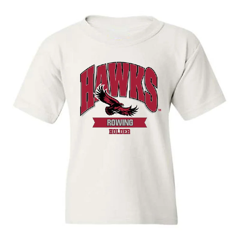 St. Joe's - NCAA Women's Rowing : Evie Holder - Classic Fashion Shersey Youth T-Shirt-- Notch Collar Peter Pan Collar Cowl Neck St. Joe's - NCAA Women's Rowing : Evie Holder - Classic Fashion Shersey Youth T-Shirt-- Notch Collar Peter Pan Collar Cowl Neck
