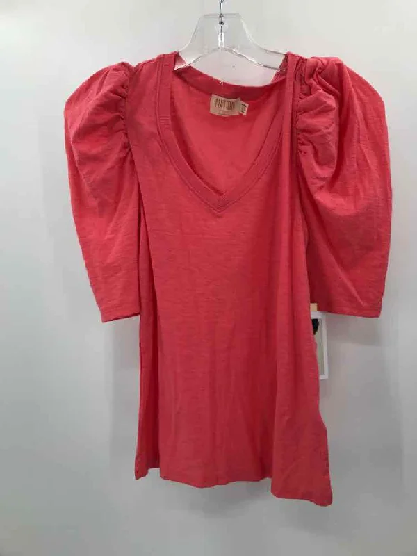 Pre-Owned Nation Pink Size XS T-shirt-- Nylon Fabric Polyester Fabric Spandex Fabric Pre-Owned Nation Pink Size XS T-shirt-- Nylon Fabric Polyester Fabric Spandex Fabric