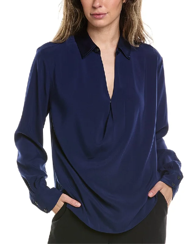 rag & bone Phillipa Blouse Classic White Blouse