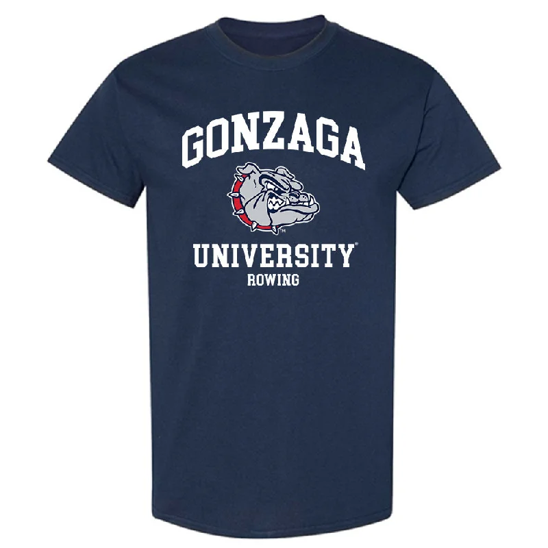 Gonzaga - NCAA Women's Rowing : Lucy Coyle - Classic Shersey T-Shirt-- Solid Color Striped Floral Gonzaga - NCAA Women's Rowing : Lucy Coyle - Classic Shersey T-Shirt-- Solid Color Striped Floral