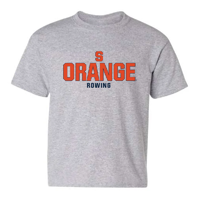 Syracuse - NCAA Women's Rowing : Hallie Rehl - Classic Shersey Youth T-Shirt-- Lace Blend Ribbed Blend Corduroy Blend Syracuse - NCAA Women's Rowing : Hallie Rehl - Classic Shersey Youth T-Shirt-- Lace Blend Ribbed Blend Corduroy Blend