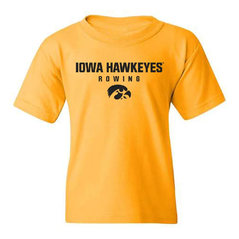 Iowa - NCAA Women's Rowing : Grace Hutt - Classic Shersey Youth T-Shirt-- Iron Safe Non-Iron Wrinkle Free Iowa - NCAA Women's Rowing : Grace Hutt - Classic Shersey Youth T-Shirt-- Iron Safe Non-Iron Wrinkle Free