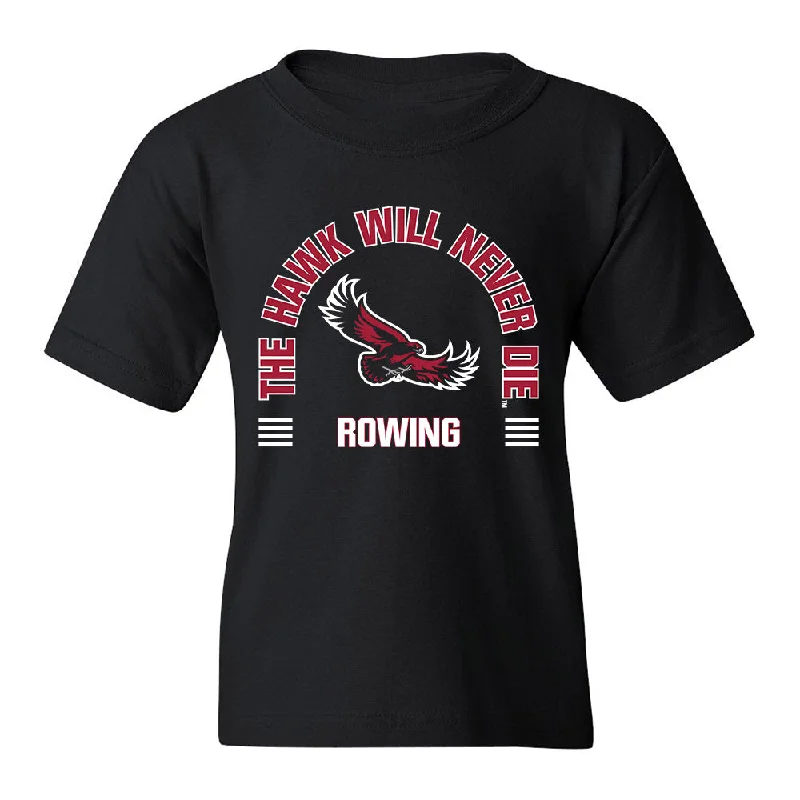St. Joe's - NCAA Women's Rowing : Evie Holder - Classic Shersey Youth T-Shirt-- Polka Dot Checkered Tartan St. Joe's - NCAA Women's Rowing : Evie Holder - Classic Shersey Youth T-Shirt-- Polka Dot Checkered Tartan