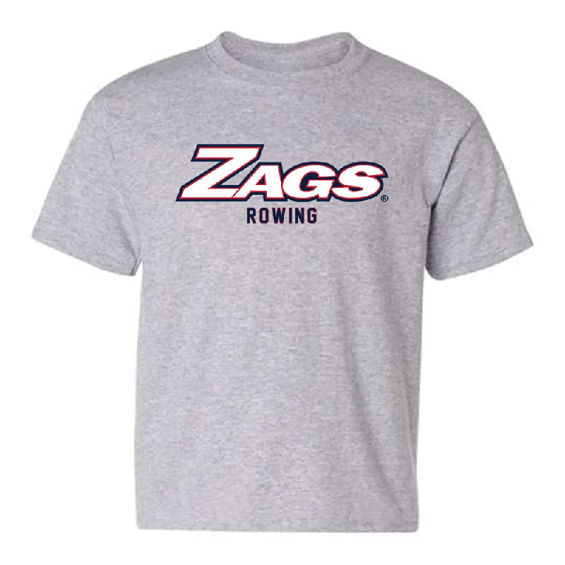 Gonzaga - NCAA Women's Rowing : Lucy Coyle - Classic Shersey Youth T-Shirt-- Front Pockets Side Pockets Patch Pockets Gonzaga - NCAA Women's Rowing : Lucy Coyle - Classic Shersey Youth T-Shirt-- Front Pockets Side Pockets Patch Pockets