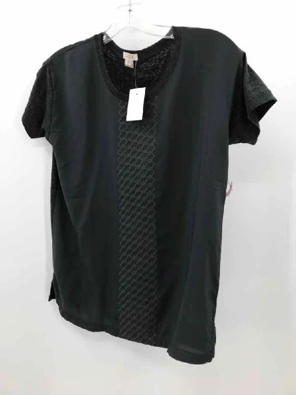 Pre-Owned J Crew Grey Size XS T-shirt-- Chenille Fabric Brocade Fabric Lace Fabric