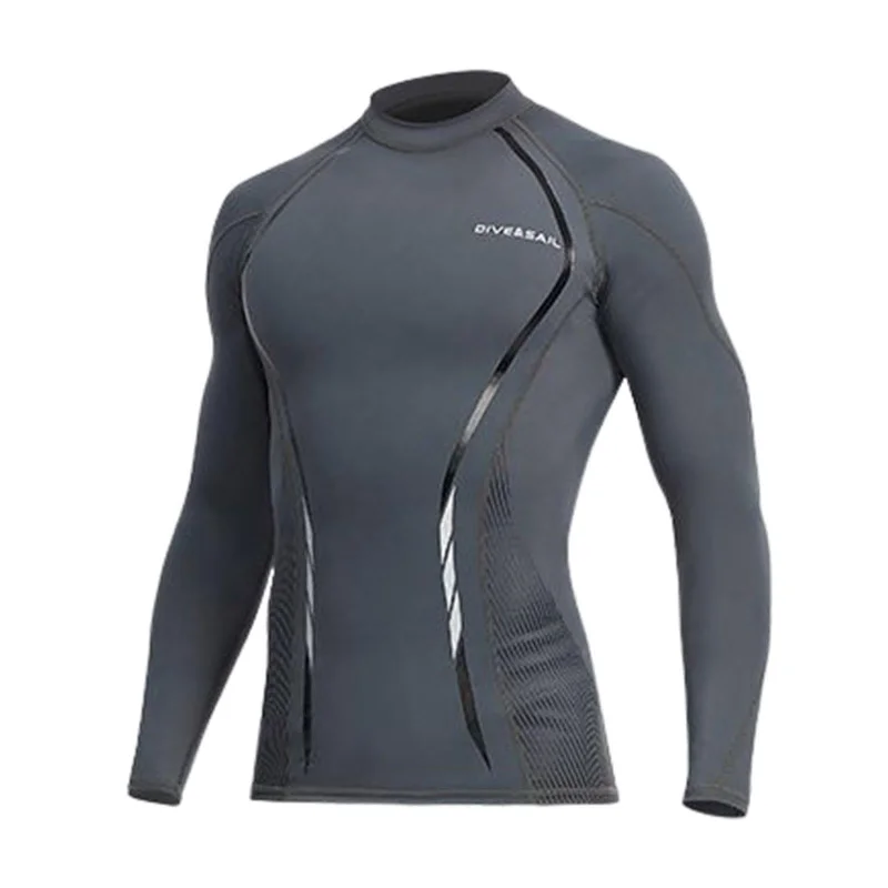 Maxbell Soft Men Swimsuit Tops Long Sleeve Swim Shirt Rashguard for Snorkeling Gray XL-- Spandex Blend Rayon Blend Denim Blend Maxbell Soft Men Swimsuit Tops Long Sleeve Swim Shirt Rashguard for Snorkeling Gray XL-- Spandex Blend Rayon Blend Denim Blend