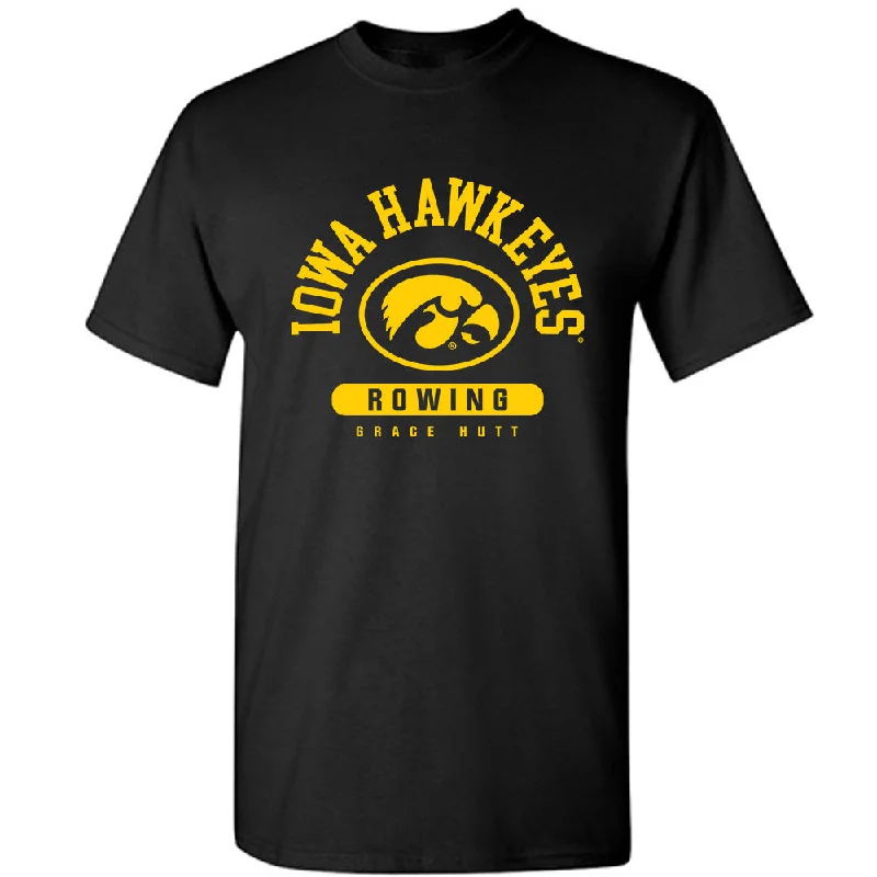 Iowa - NCAA Women's Rowing : Grace Hutt - Classic Fashion T-Shirt-- Fashionable Trendy Casual Iowa - NCAA Women's Rowing : Grace Hutt - Classic Fashion T-Shirt-- Fashionable Trendy Casual
