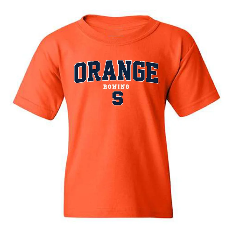 Syracuse - NCAA Women's Rowing : Hallie Rehl - Classic Shersey Youth T-Shirt-- Cotton Fabric Linen Fabric Terry Fabric Syracuse - NCAA Women's Rowing : Hallie Rehl - Classic Shersey Youth T-Shirt-- Cotton Fabric Linen Fabric Terry Fabric