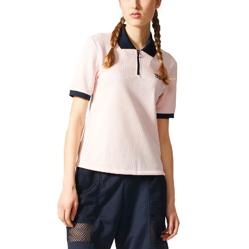 Adidas Originals Women's Polo Osaka T-Shirt Icey Pink-- Satin Fabric Silk Fabric Chiffon Fabric Adidas Originals Women's Polo Osaka T-Shirt Icey Pink-- Satin Fabric Silk Fabric Chiffon Fabric
