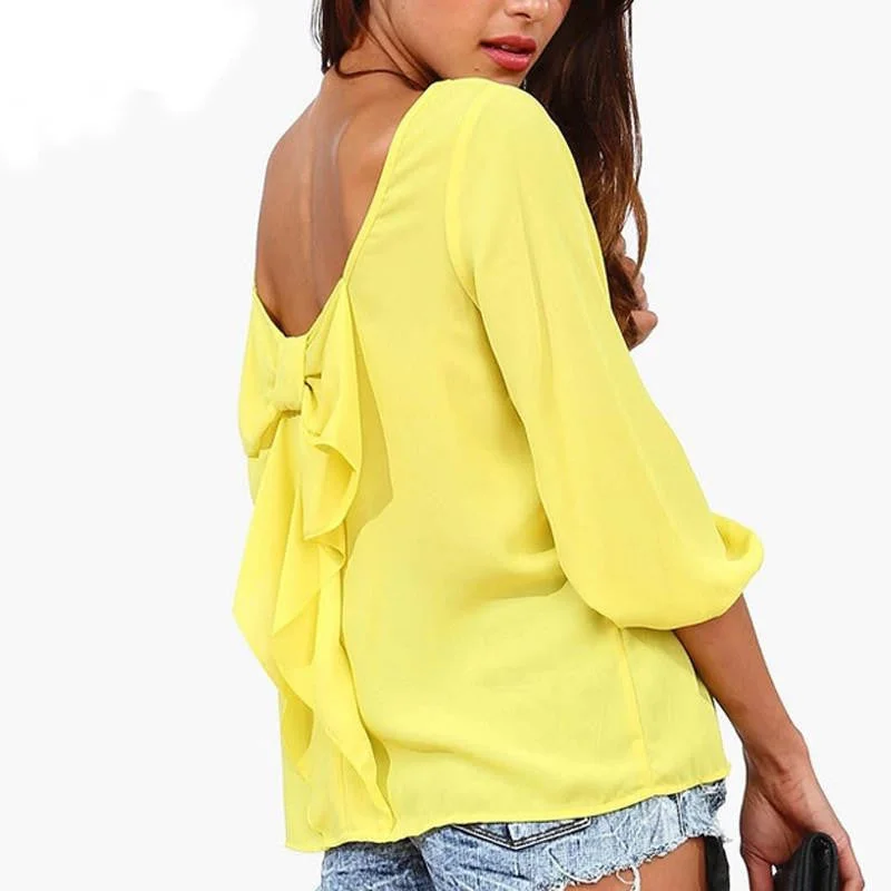 Women Blouse Plus Size Women Clothing Sleeve Blouse Fashion Casual Wild 3/4 Sleeve Women Blouse Tops Feminine Puff Blouse Women Blouse Plus Size Women Clothing Sleeve Blouse Fashion Casual Wild 3/4 Sleeve Women Blouse Tops Feminine Puff Blouse