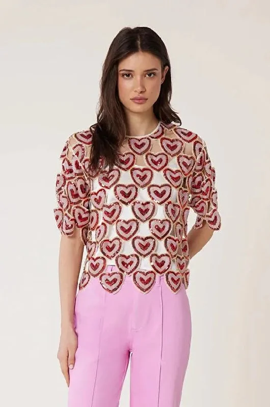 Blouse E24lpto Rouge Chic Ruffle Blouse