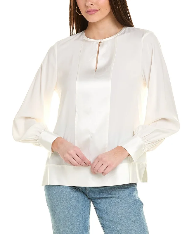 Brooks Brothers Silk-Blend Shirt-- Chenille Blend Fleece Blend Nylon Blend