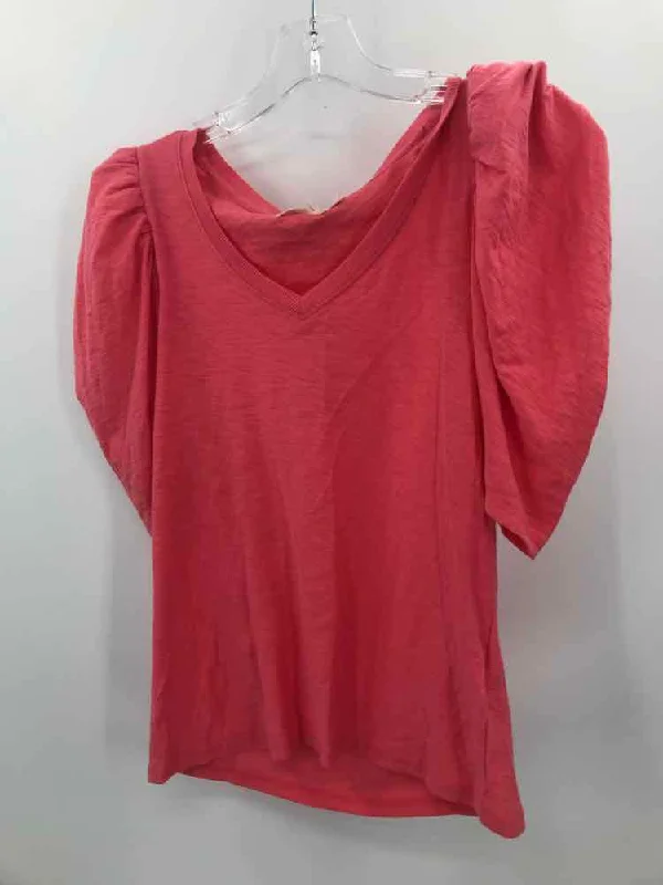 Pre-Owned Nation Pink Size XS T-shirt-- Chenille Fabric Brocade Fabric Lace Fabric