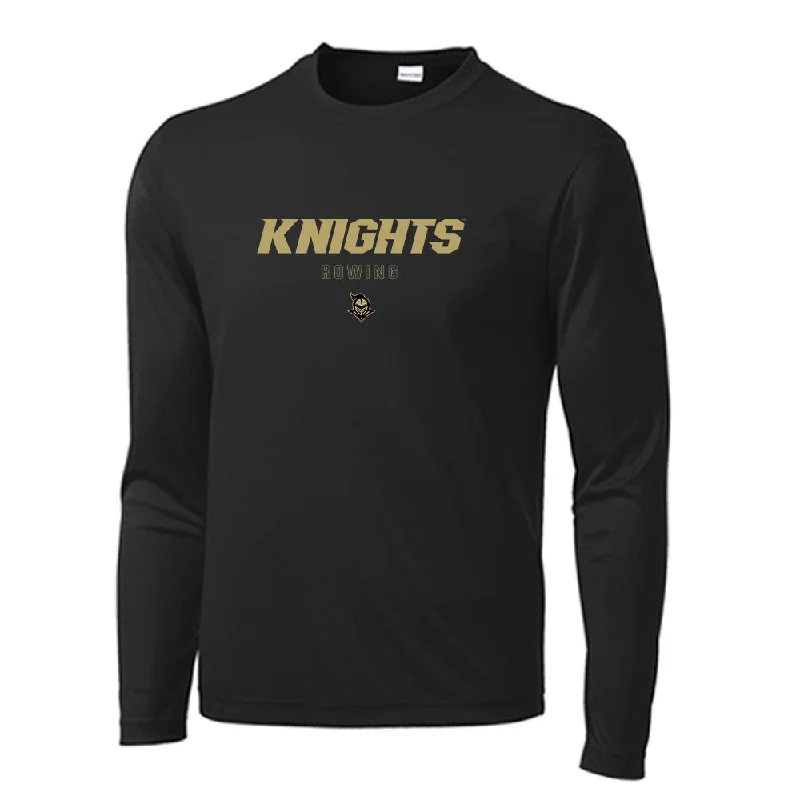 Central Florida - NCAA Women's Rowing : Ashley Tree - Activewear Long Sleeve T-Shirt-- Real Fur Shearling Chenille Central Florida - NCAA Women's Rowing : Ashley Tree - Activewear Long Sleeve T-Shirt-- Real Fur Shearling Chenille