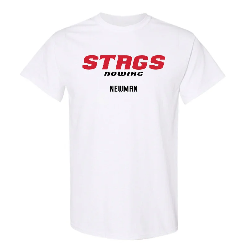 Fairfield - NCAA Women's Rowing : Jill Newman - Classic Fashion Shersey T-Shirt-- Lace Blend Ribbed Blend Corduroy Blend
