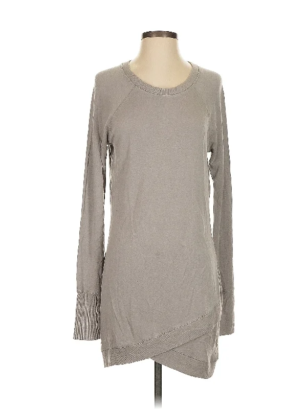 Casual Dress Tunics Satin smooth