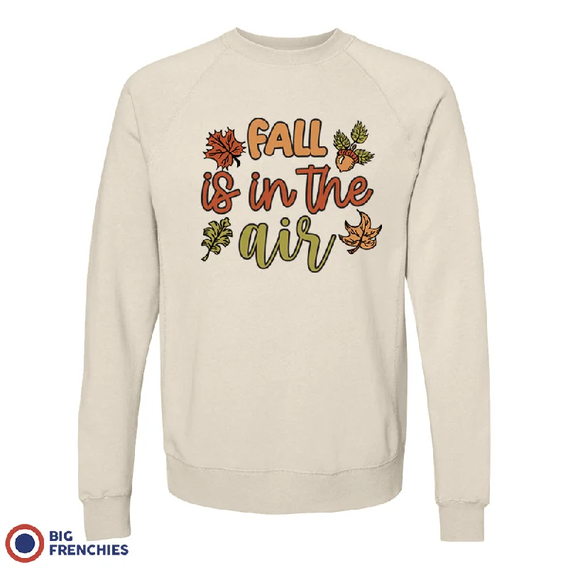 Fall is In The Air Unisex Organic Cotton Sweatshirt Hoodie with Full-Zip Functional Layering Fall is In The Air Unisex Organic Cotton Sweatshirt Hoodie with Full-Zip Functional Layering