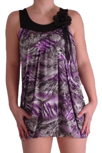 Sleeveless Mini Dress Comfortable Polka Dot Mini Dress