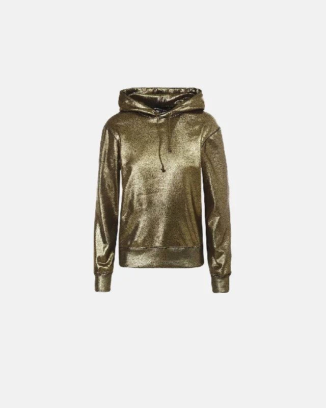 Junya Watanabe Gold Hoodie Hoodie Sweatshirt Pullover