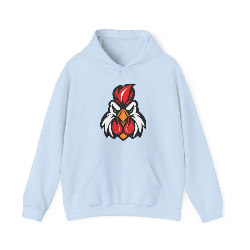 Kickin Chickin Hooded Big Bo Sweatshirt Hoodie with Double Zipper Versatile Adjustable Kickin Chickin Hooded Big Bo Sweatshirt Hoodie with Double Zipper Versatile Adjustable