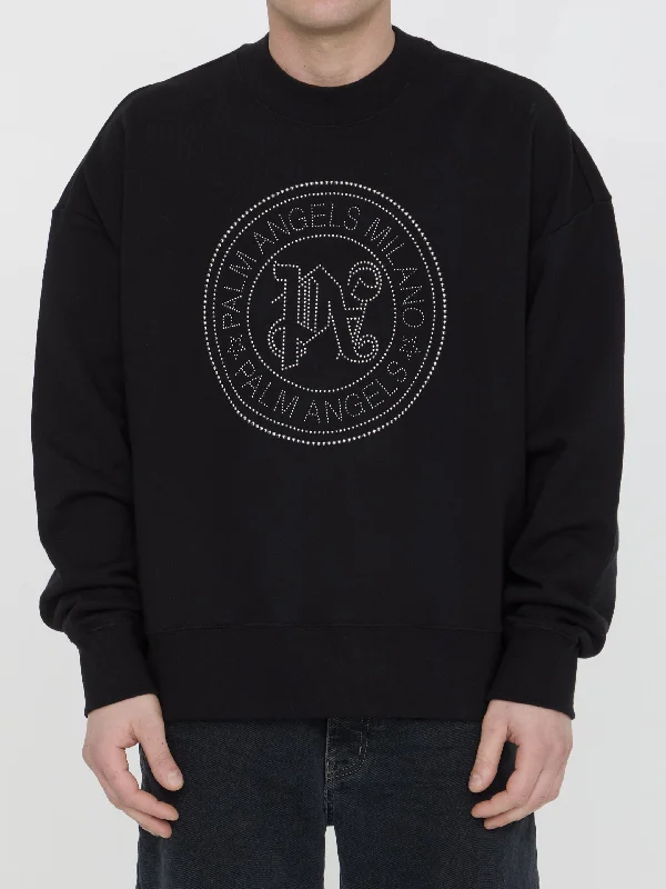 Milano Sweatshirt Hoodie with Thumb Holes Functional Cozy