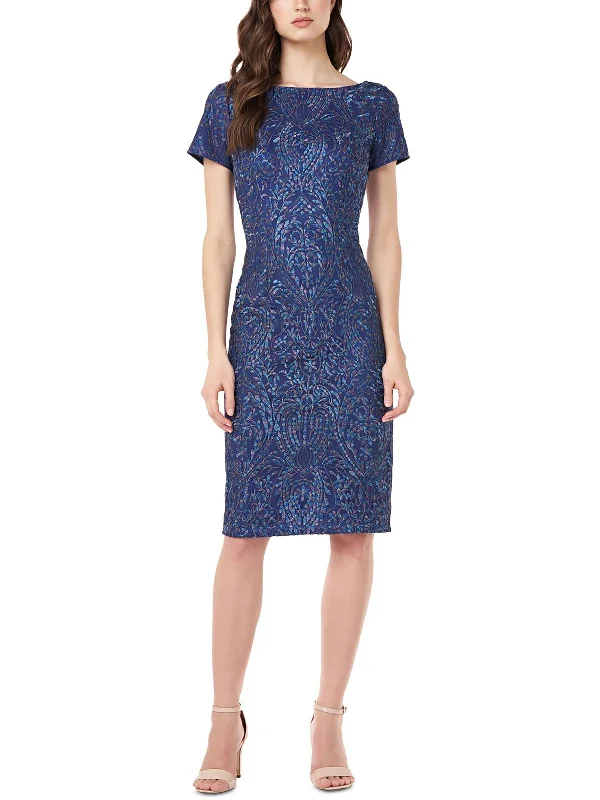 Womens Embroidered V-Back Cocktail and Party Dress Tunics Recommended stylist