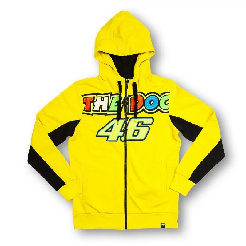 Official VR46 Womans Doctor Hoodie - Vrwfl 153701 Hoodie with Sequins Glamorous Eye-catching Official VR46 Womans Doctor Hoodie - Vrwfl 153701 Hoodie with Sequins Glamorous Eye-catching