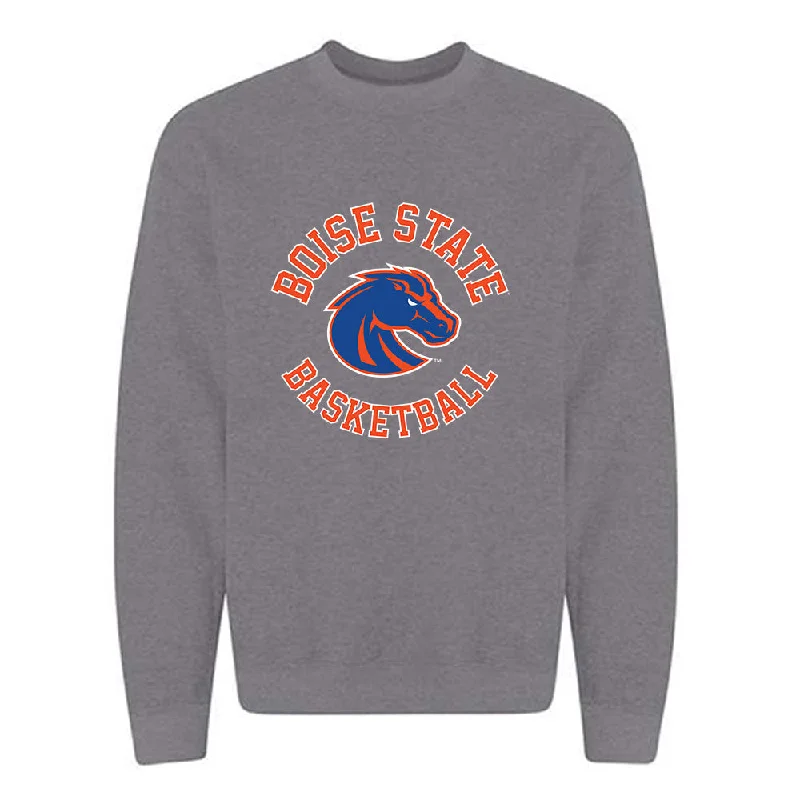 Boise State - NCAA Women's Basketball : Josee Steadman - Classic Shersey Crewneck Sweatshirt Hoodie with Lining Warm Insulated