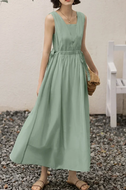 Maxi summer prom long dress women L0603 Tunics stripes playful