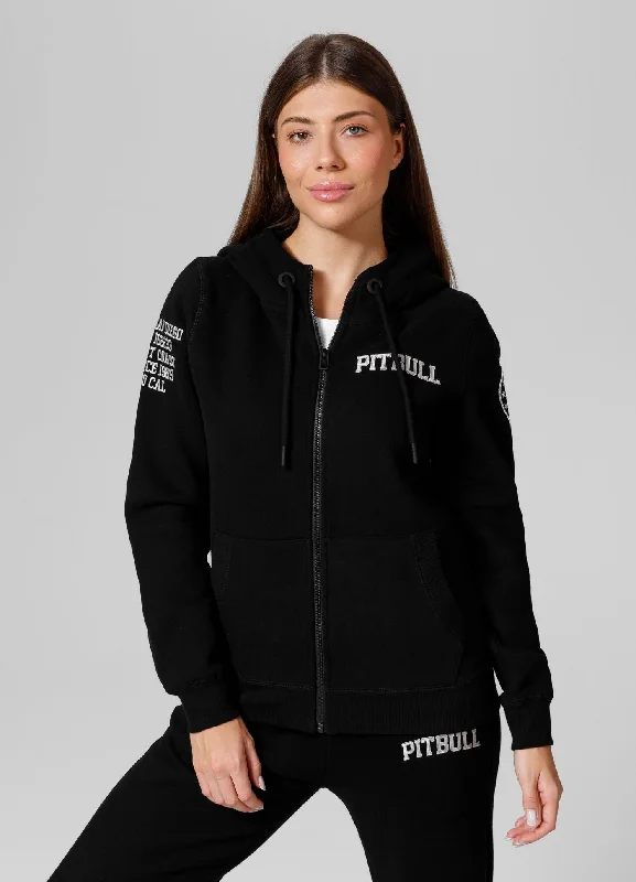 Women's zip-up hoodie French Tyrian Hoodie with Gradient Ombre Colorful