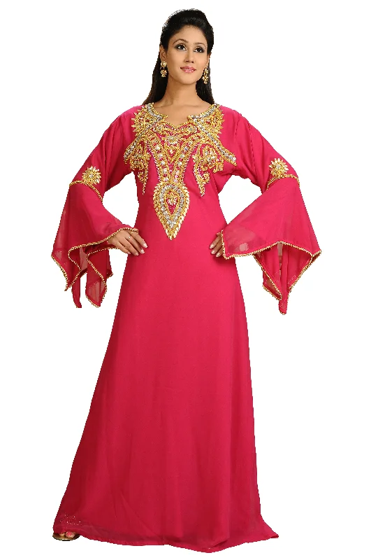 Embroidered Maxi TeaParty Dress Pencil Office Professional