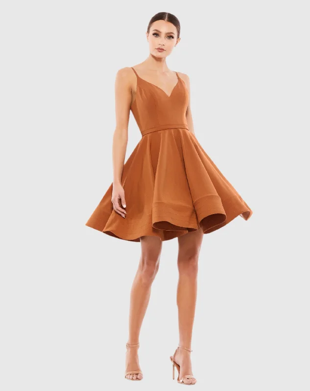 Low Back A-Line Party Dress Tunics Practical easy-care