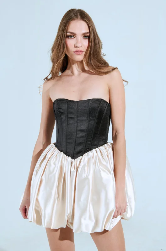 MADISON SATIN MINI DRESS Chic Sleeveless Mini Dress