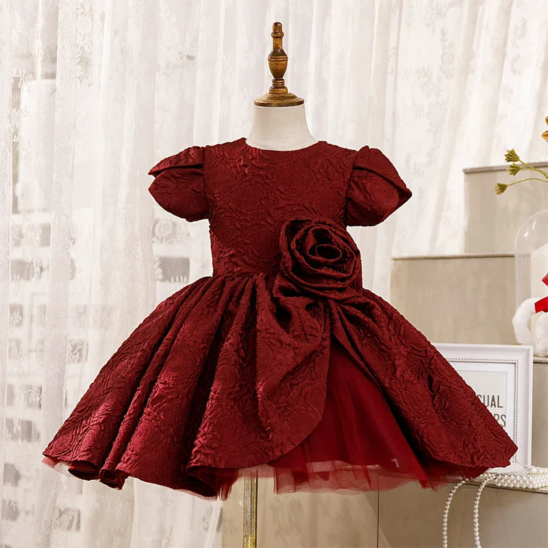 Girl Christmas Dress Toddler Prom Dress Baby Girl Summer Red Big Flower Fluffy Formal Princess Dress Tunics Timeless classic Girl Christmas Dress Toddler Prom Dress Baby Girl Summer Red Big Flower Fluffy Formal Princess Dress Tunics Timeless classic