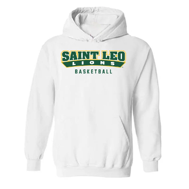 Saint Leo - NCAA Women's Basketball : Meghan Conley - Hooded Sweatshirt Hoodie with Pocket Utility Practical Saint Leo - NCAA Women's Basketball : Meghan Conley - Hooded Sweatshirt Hoodie with Pocket Utility Practical