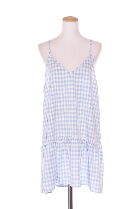 HEIDI FRANK (NZ)(BN) "Romy" gingham dress! 14 Tunics Fashionable trendy