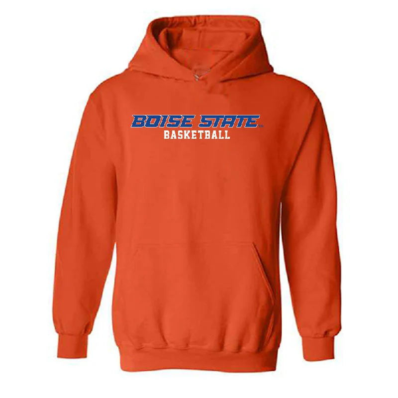 Boise State - NCAA Women's Basketball : Josee Steadman - Classic Fashion Shersey Hooded Sweatshirt Hoodie with Pattern Geometric Abstract Boise State - NCAA Women's Basketball : Josee Steadman - Classic Fashion Shersey Hooded Sweatshirt Hoodie with Pattern Geometric Abstract