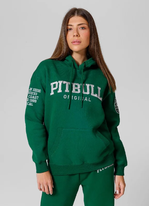 Women's oversize hoodie Tyrian Hoodie with Camouflage Military Edgy