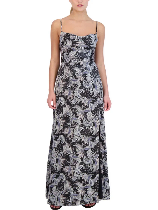 Womens Paisley Maxi Cocktail and Party Dress Tunics Custom made