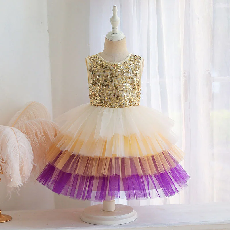 Toddler Flower Dress Baby Girl Summer Sleeveless Color Sequin Mesh Princess Dress Tunics Fleece cozy Toddler Flower Dress Baby Girl Summer Sleeveless Color Sequin Mesh Princess Dress Tunics Fleece cozy