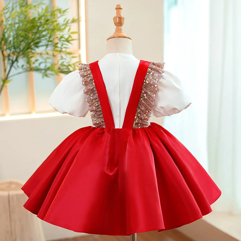 Girl Christmas Dress Baby Girl Birthday Formal Dresses Girl Bow Sequins Pageant Princess Dresses Bodycon Club Sequined Girl Christmas Dress Baby Girl Birthday Formal Dresses Girl Bow Sequins Pageant Princess Dresses Bodycon Club Sequined