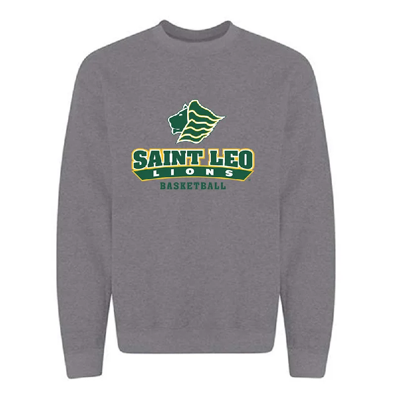 Saint Leo - NCAA Women's Basketball : Meghan Conley - Crewneck Sweatshirt Cotton Hoodie Fleece Lining Warmth Saint Leo - NCAA Women's Basketball : Meghan Conley - Crewneck Sweatshirt Cotton Hoodie Fleece Lining Warmth
