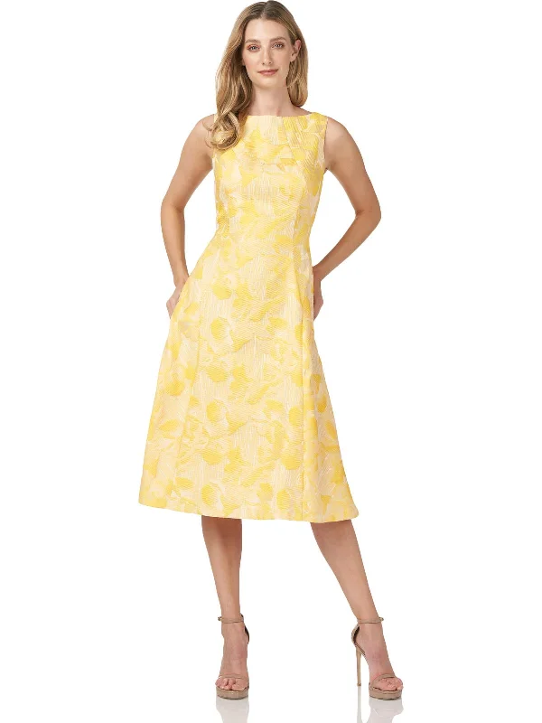 Keegan Womens Metallic Midi Cocktail and Party Dress Tunics Practical durable