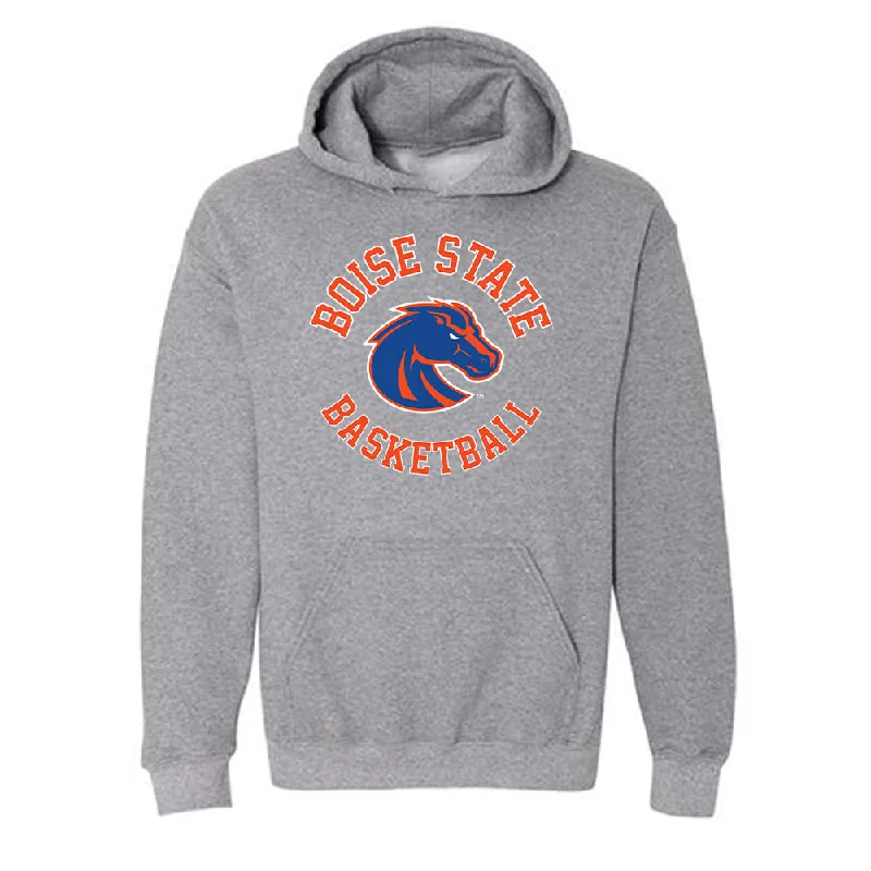 Boise State - NCAA Women's Basketball : Josee Steadman - Classic Shersey Hooded Sweatshirt Hoodie with Patch Decorative Personalized Boise State - NCAA Women's Basketball : Josee Steadman - Classic Shersey Hooded Sweatshirt Hoodie with Patch Decorative Personalized