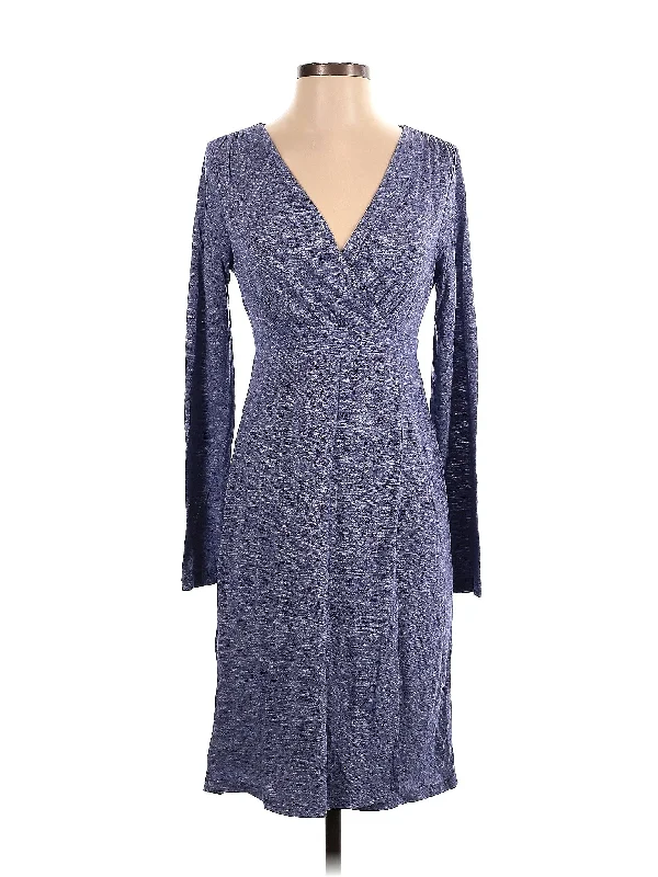Casual Dress Square Neckline Feminine